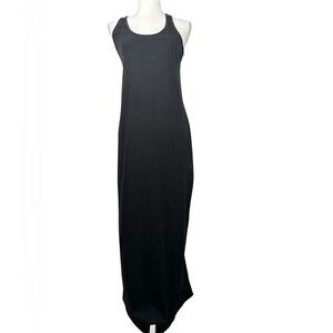 Melrose and Market Black Tank Summer Spring Casual Vacation Maxi Dress Size S
